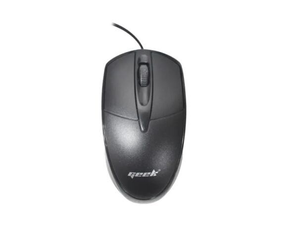 Mouse Geek Usb Scroll Negro Gm10 Oficina Hogar Sensor Laser