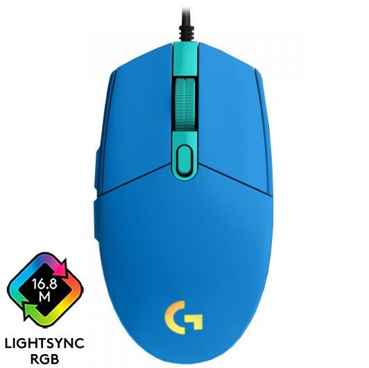 Mouse Gamer Logitech G203 Rgb Lightsync 8000dpi Fps - Imagen 2