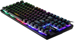 Teclado Gamer Divipard Gk-10 Retroiluminado Semi-mecanico
