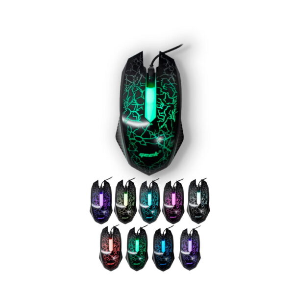 Mouse Geek Gm50 Retroiluminado Usb Laptop