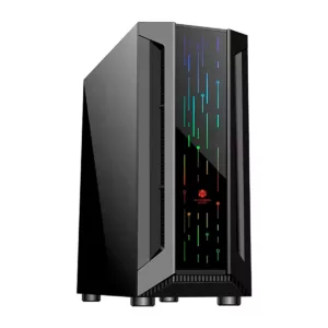 Case Altek Blade 4 Ventiladores Vidrio Templado
