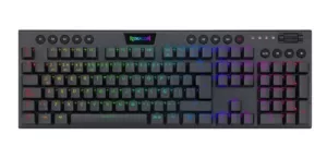 Teclado mecanico REDRAGON HORUS K618 INALAMBRICO FULL RGB  SWITCH RED