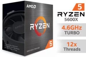 Procesador Ryzen 5 5600x 6 Núcleos 12 hilos PCIE 4.0 4.6GHZ