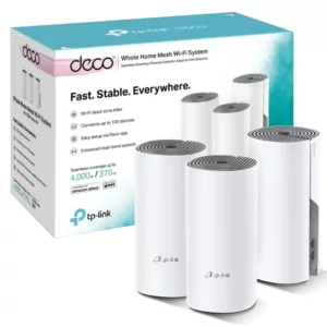 Sistema Wifi Mesh Deco Para Toda La Casa E4 Tp-Link Ac1200 (3 Pack)