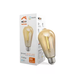 Foco Inteligente Wi-Fi – Nexxt Home Nhb-A510 Con Led De Filamento Ámbar 110v
