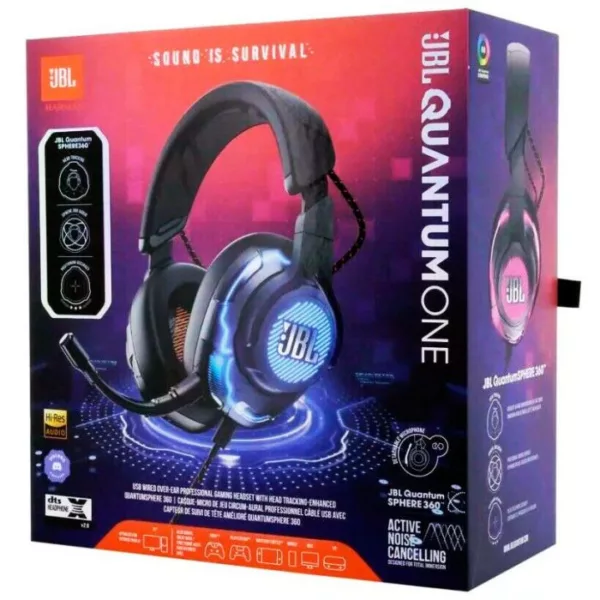 Audifonos JBL Quantum One PC PS4 PS5 XBOX Series - Imagen 2