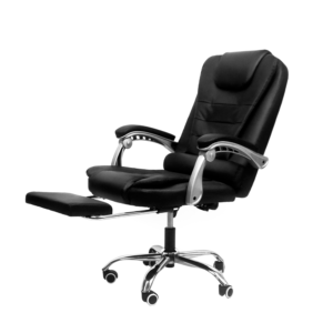 Silla Gerencial 707 Ergonomica Xion Negra  masajeador apoya pies
