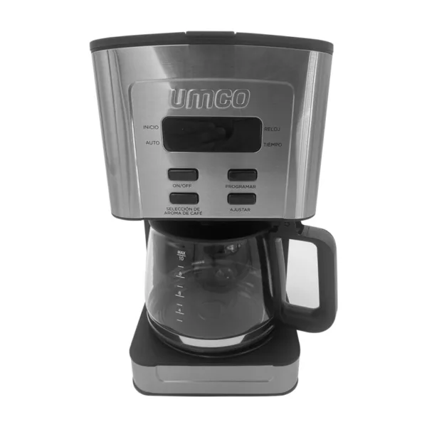 Cafetera Digital 12 Tazas Umco Acero