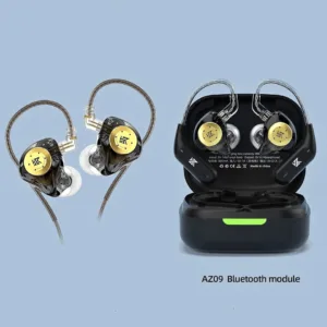 Combo kz edx pro +modulo buetooth az09 in-ears calida audio