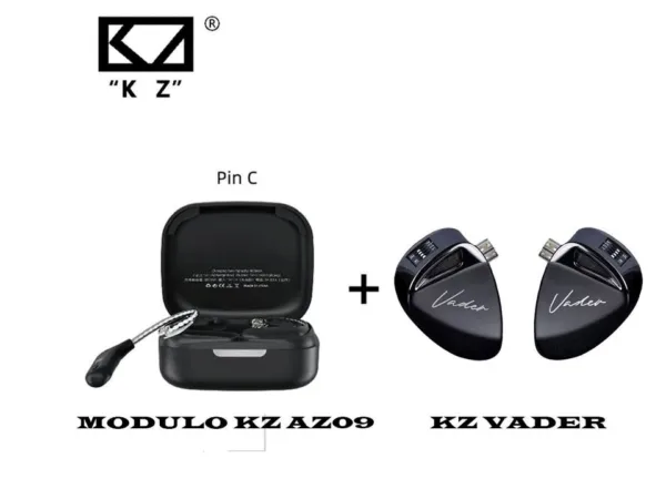 Combo kz modulo az09 bluetooth + kz vader 3 driver dji profesional