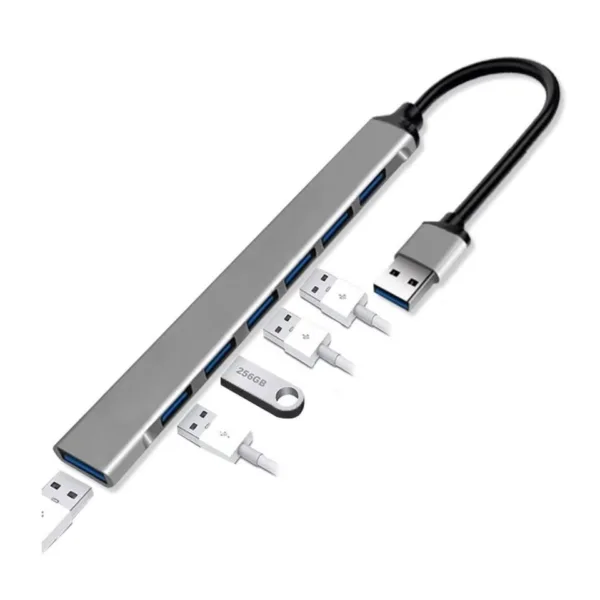 Hub de 7 puertos usb 3.0 laptop mac windows