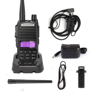 Radio baofeng uv-82 8w dual banda radio taxi seguridad configurable