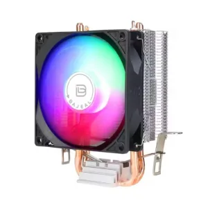 Enfriador de CPU RGB bajeal a200 2 Tubos de calor torre AMD INTEL