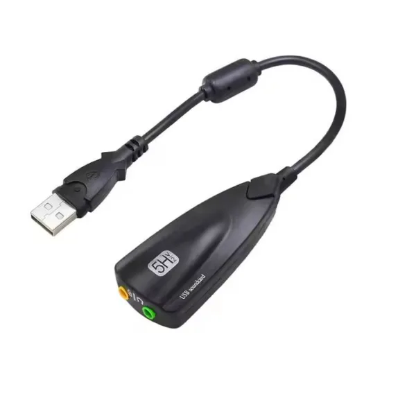 tarjeta de sonido 7.1 5HV2 pc computadora audio cable
