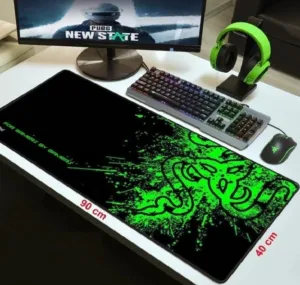 mousepad alfombrilla gamer 90x40cm antideslizante