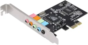 PCI-E Express Card 5.1 tarjeta de sonido 5 puertos