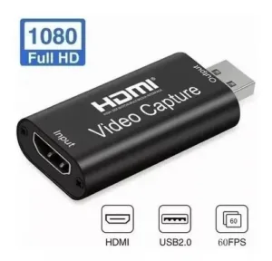 Capturadora Usb Capturadora Hdmi 1080p Audio Y Video Usb 2.0