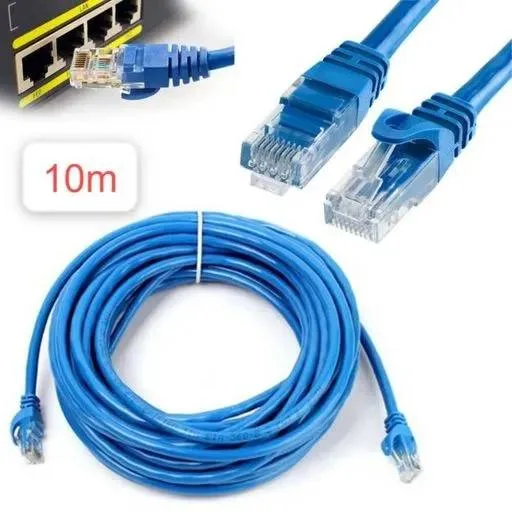 Cable Internet Red 10m Rj45 CAT6 lan