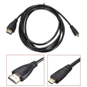 Cable hdmi a micro hdmi 1.8 metros camaras pc full hd