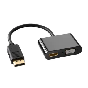 adaptador display port a hdmi vga full hd tarjeta de video