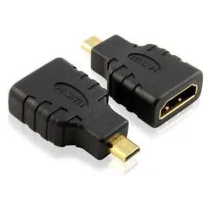 Adaptador micro hdmi a hdmi full hd camara