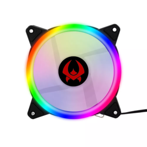 ventilador de cpu rgb controlable pc gamer 120mm doble aro