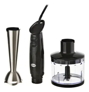Batidora De Inmersión Con Vaso Picatodo Umco Color Negro