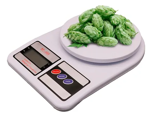 Balanza de cocina digital SQ Cozinha SF-400 pesa hasta 10kg Blanco