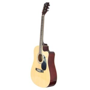 GUITARRA ACUSTICA 41 PULGADAS NATURAL PACK CALIDAD