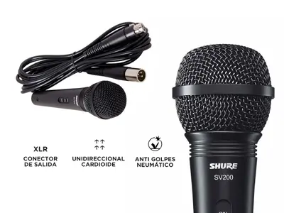 Micrófono vocal SV200 Shure - Imagen 3